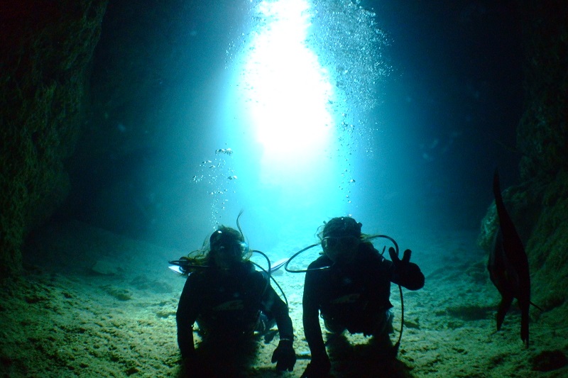 【那霸/北谷接送】青洞浮潛或潛水體驗活動